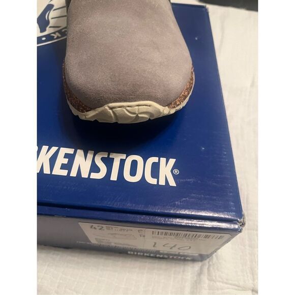 Birkenstock Wrigley Sneakers Gray Suede NEW NIB - Picture 4 of 8